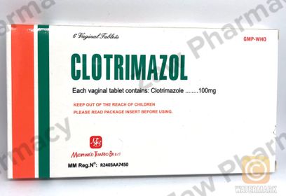 Clotrimazole vaginal tab 100mg(6tabs)(6/26)