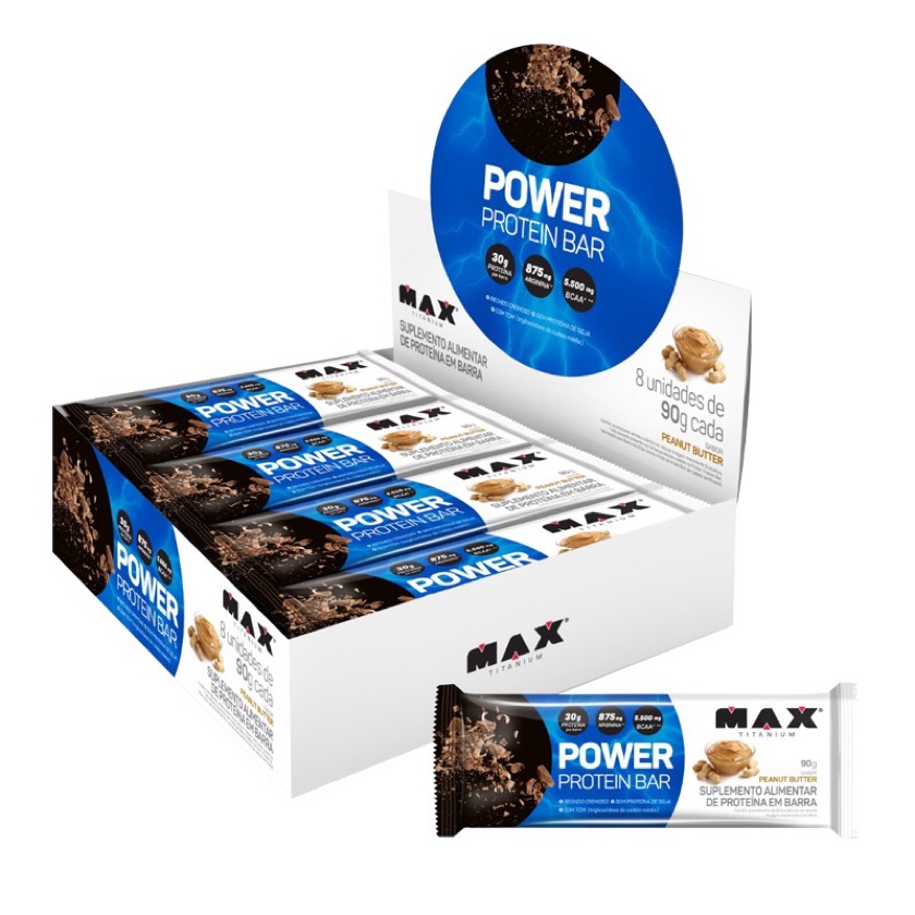 Power Protein Bar 90g - Max Titanium