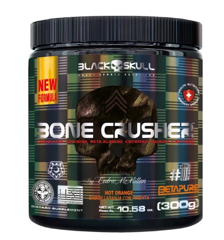 Bone Crusher 300g - Black Skull