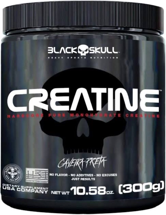 Creatina 300g - Black Skull 