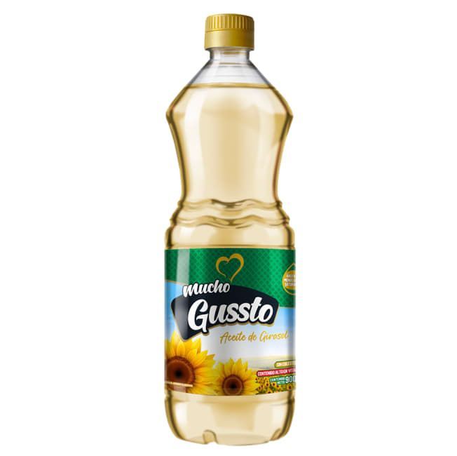 Aceite de Girasol Gussto Bt 900ml