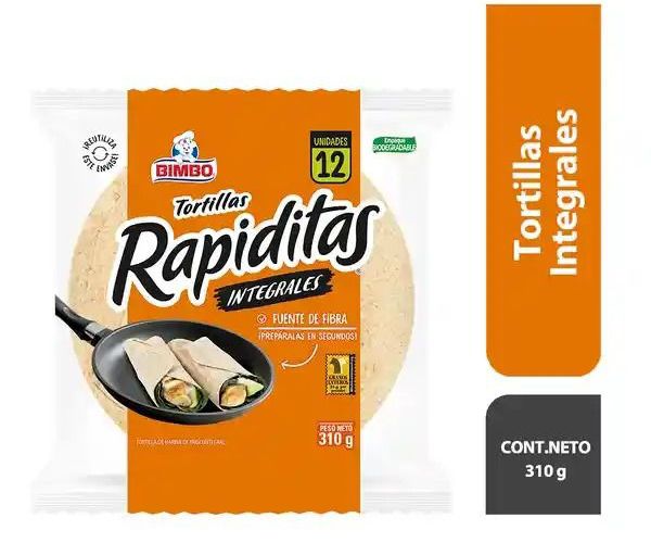 Tortillas integrales Bimbo 310g