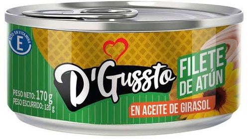 Filete de atún D'Gussto 170g