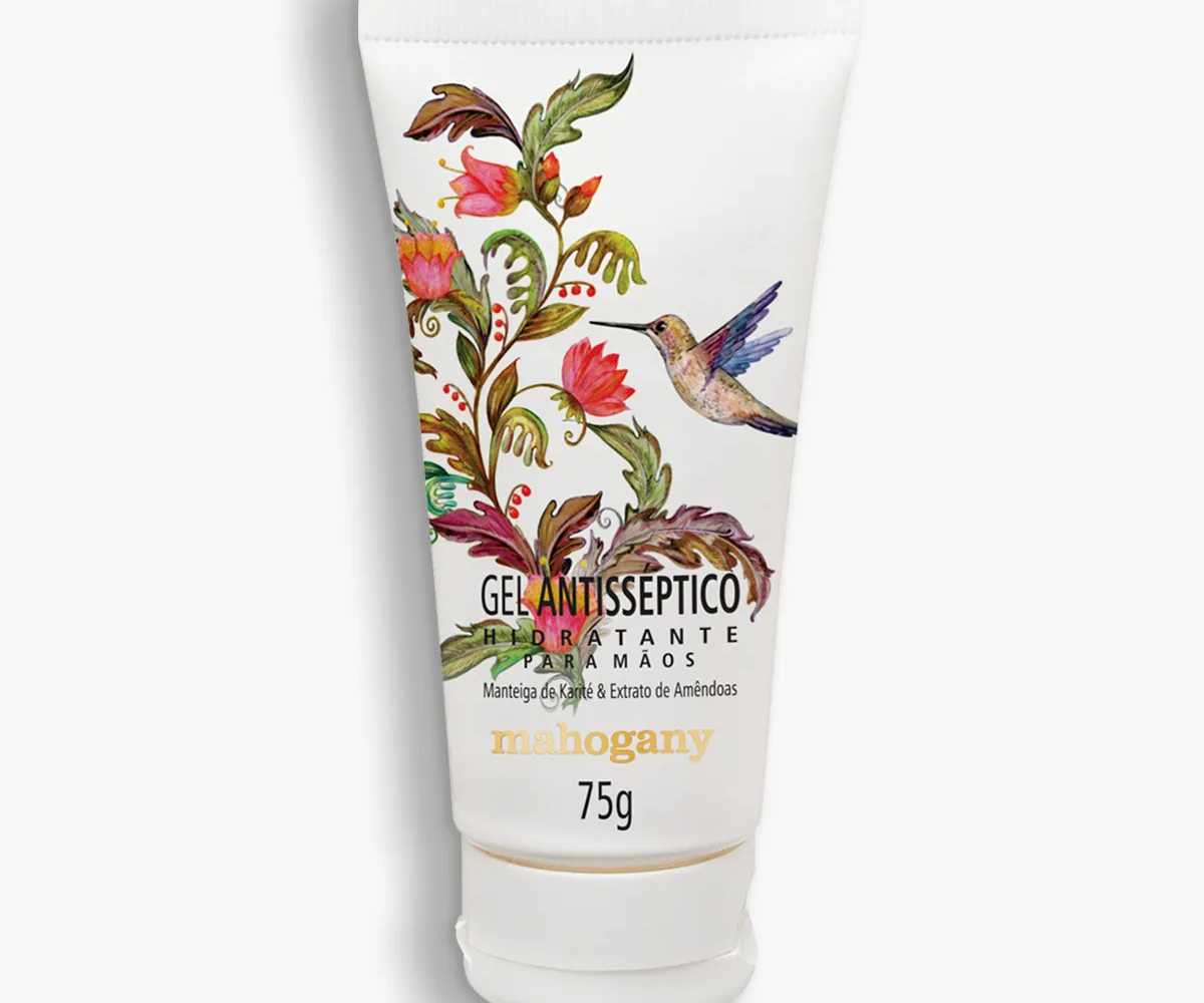 Gel Antisséptico hidratante para mãos Mahogany 