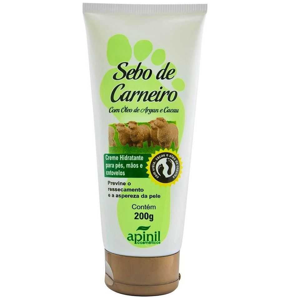 Creme Sebo De Carneiro para Mãos e Pés