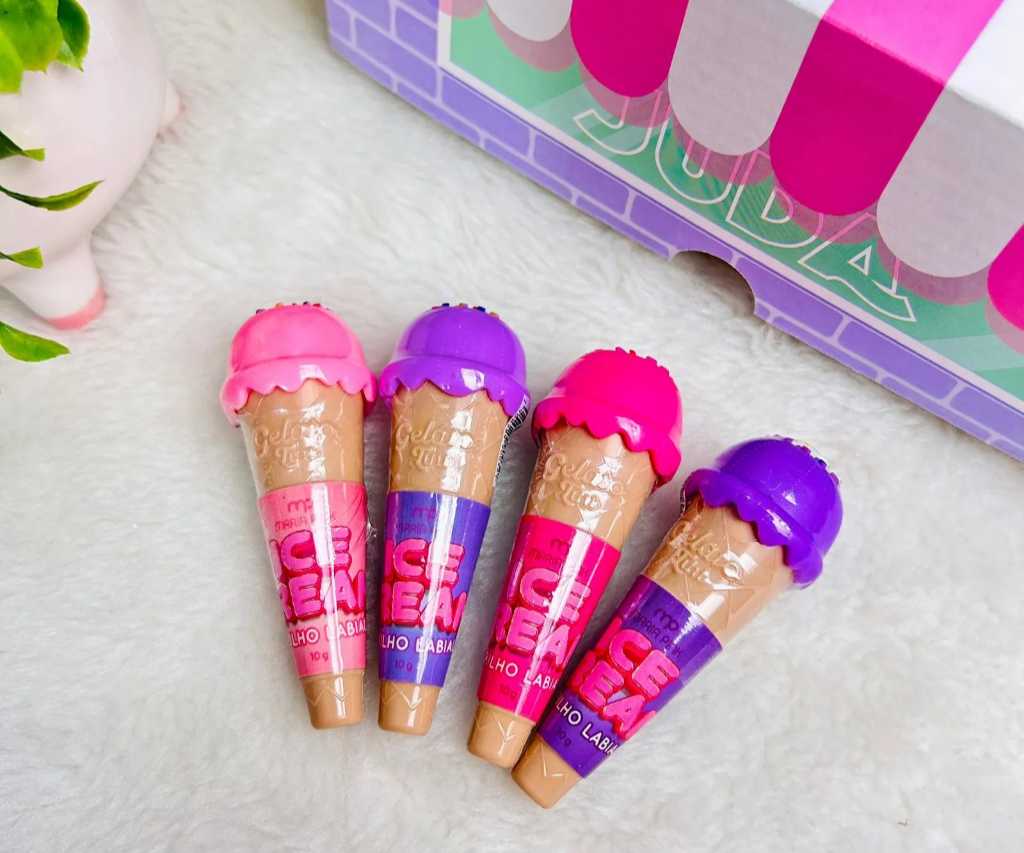 Brilho Labial Ice Cream Maria Pink