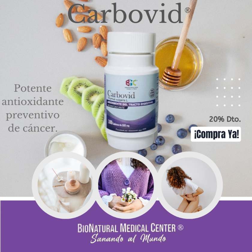 CARBOVID® x100 Comprimidos Bucodispersables 500 mg