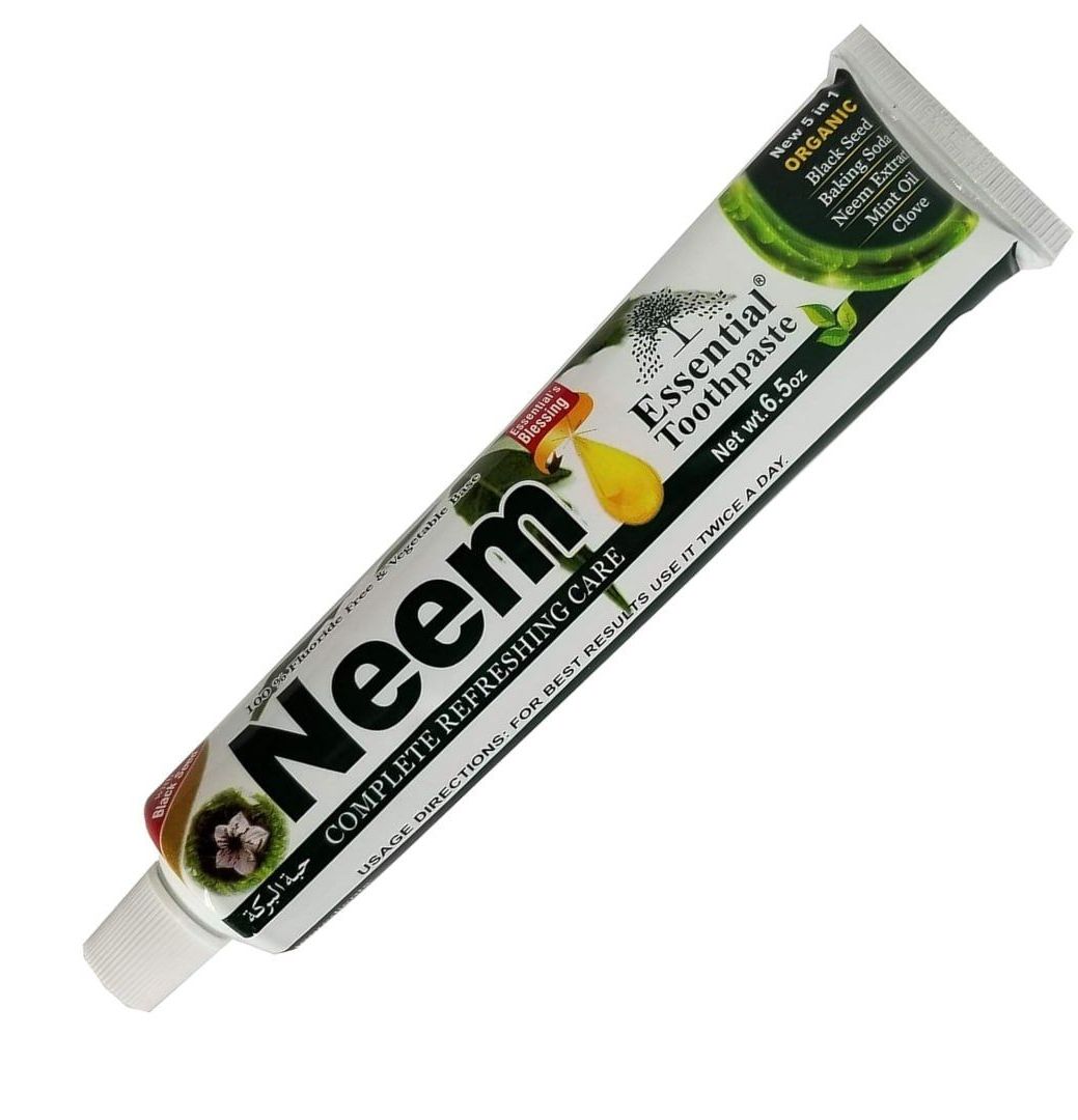 Pasta dental de Neem (libre de fluoruro) 185g