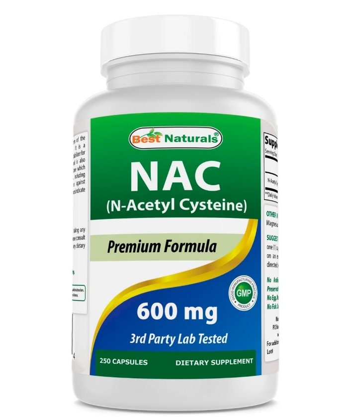 NAC (N-acetilcisteina) 250 Capsulas