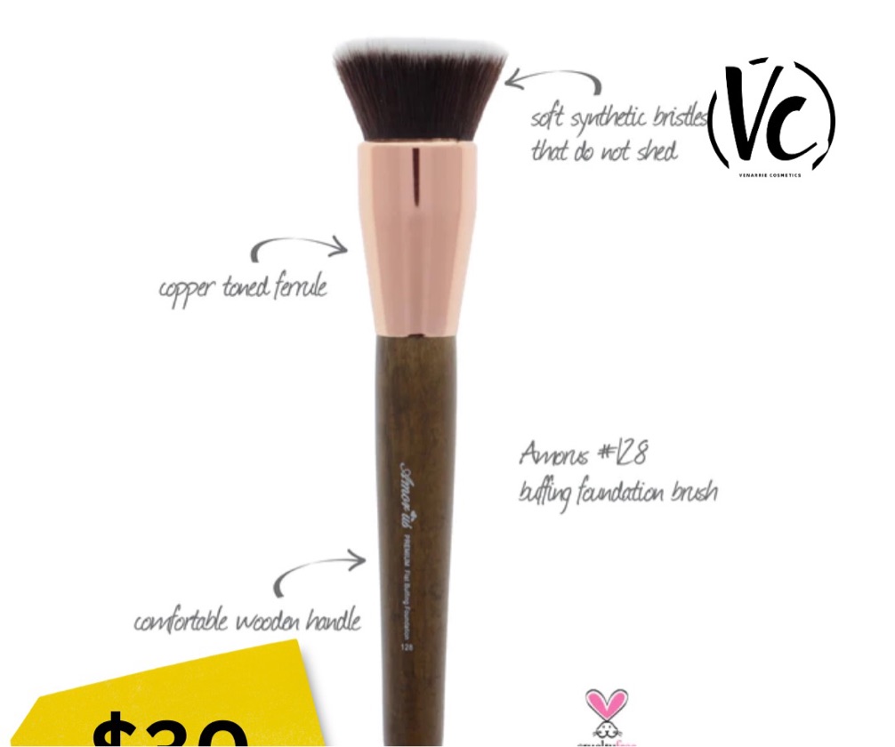 Buffing foundation brush