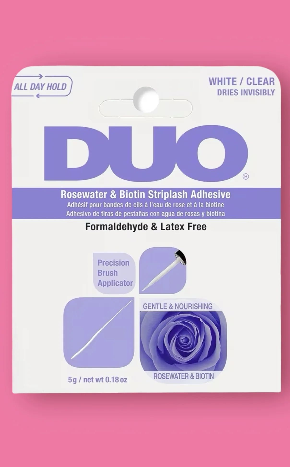 Duo - rose water & biotin