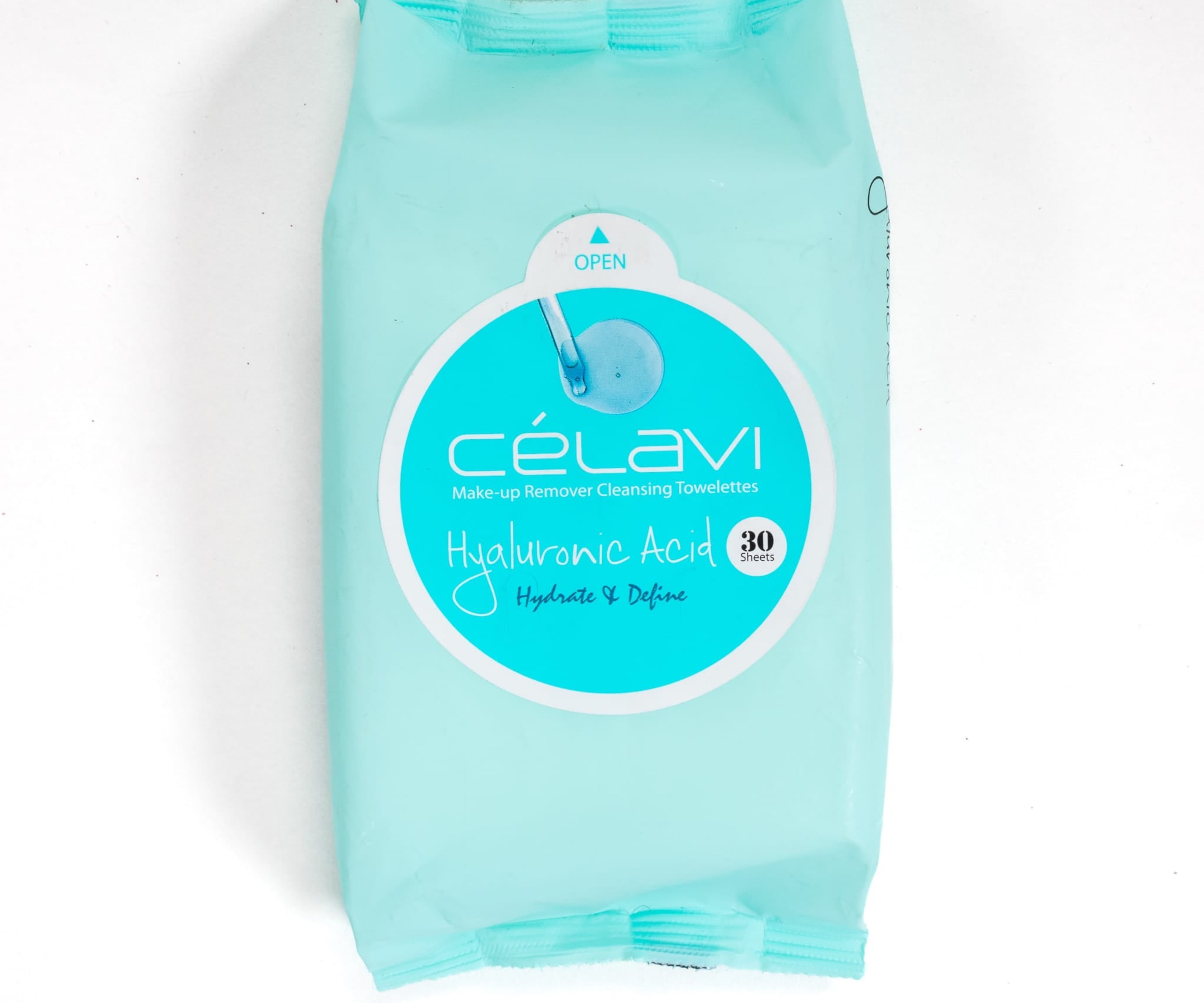 Celavi Hyaluronic Acid  Make Up Remover Wipes