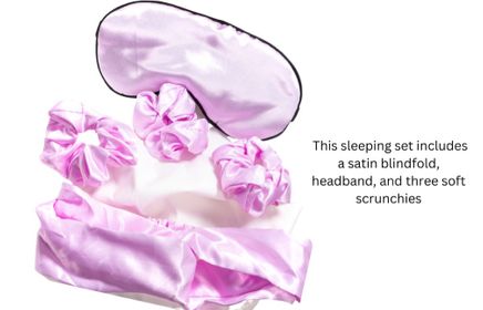 Don’t wake me up sleeping mask set