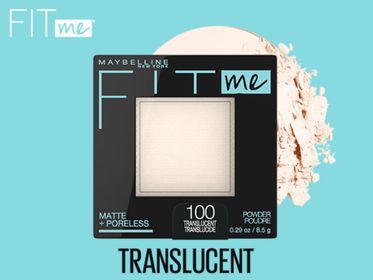 Fit me Matte & Poreless 100 translucent pressed powder