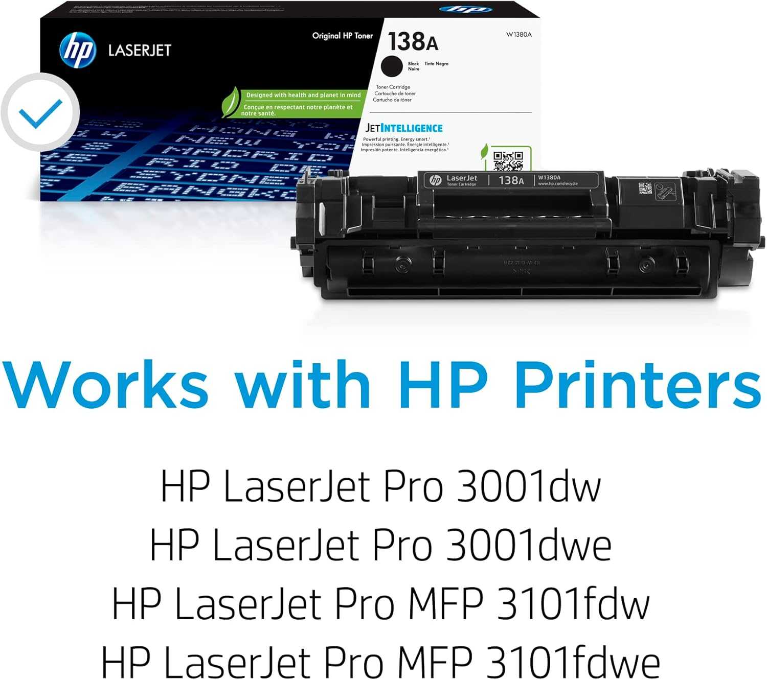 HP 138A Black Toner Cartridge