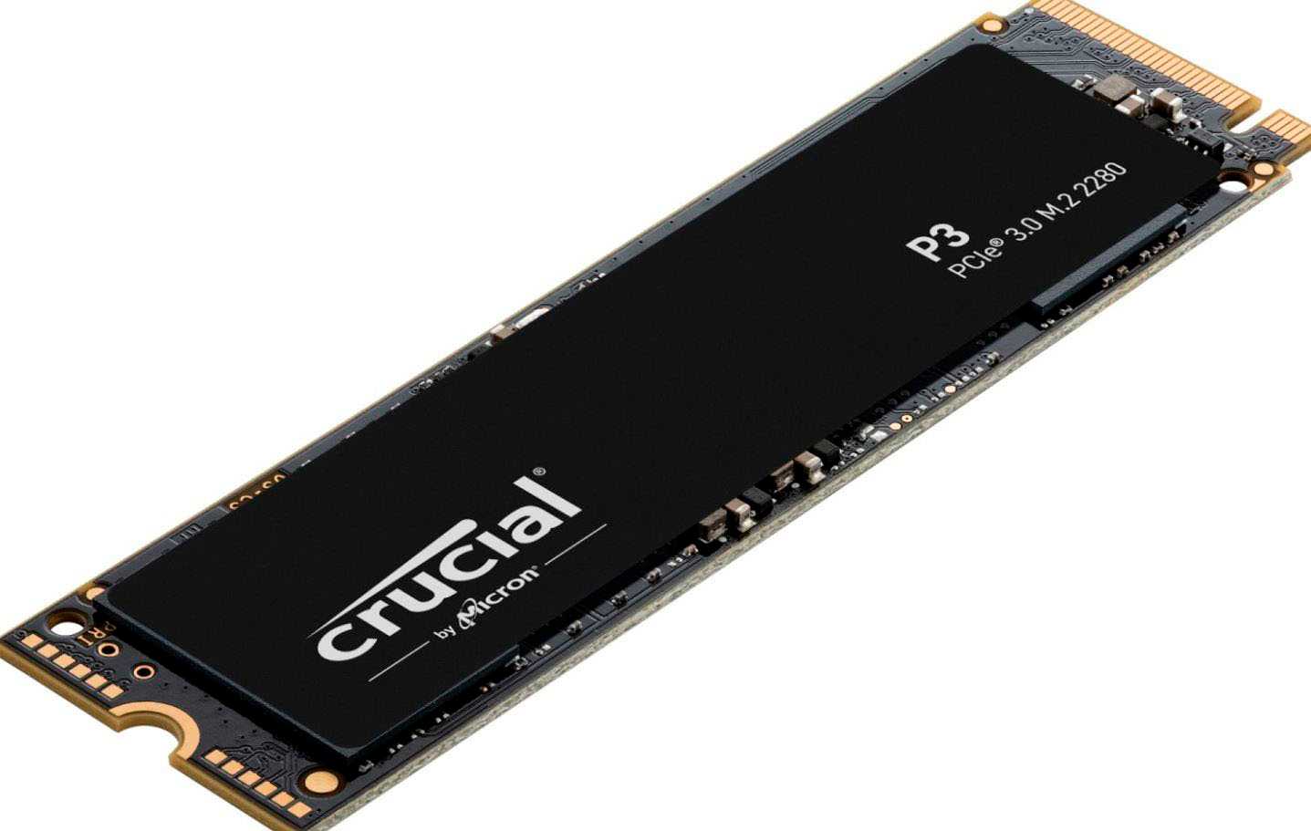 Crucial P3 500GB PCIe Gen3 M.2 SSD