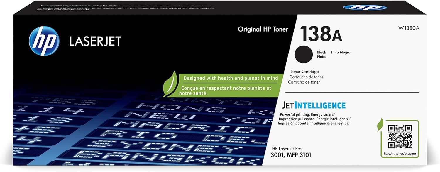 HP 138A Black Toner Cartridge