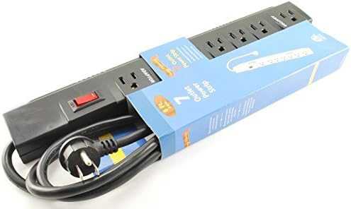 7 Outlet Horizontal Surge Power Strip