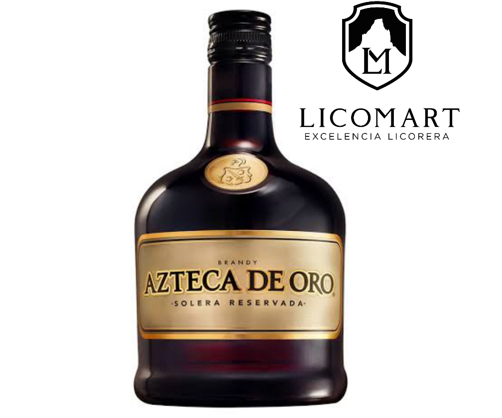 BRANDY AZTECA DE ORO 700 ML