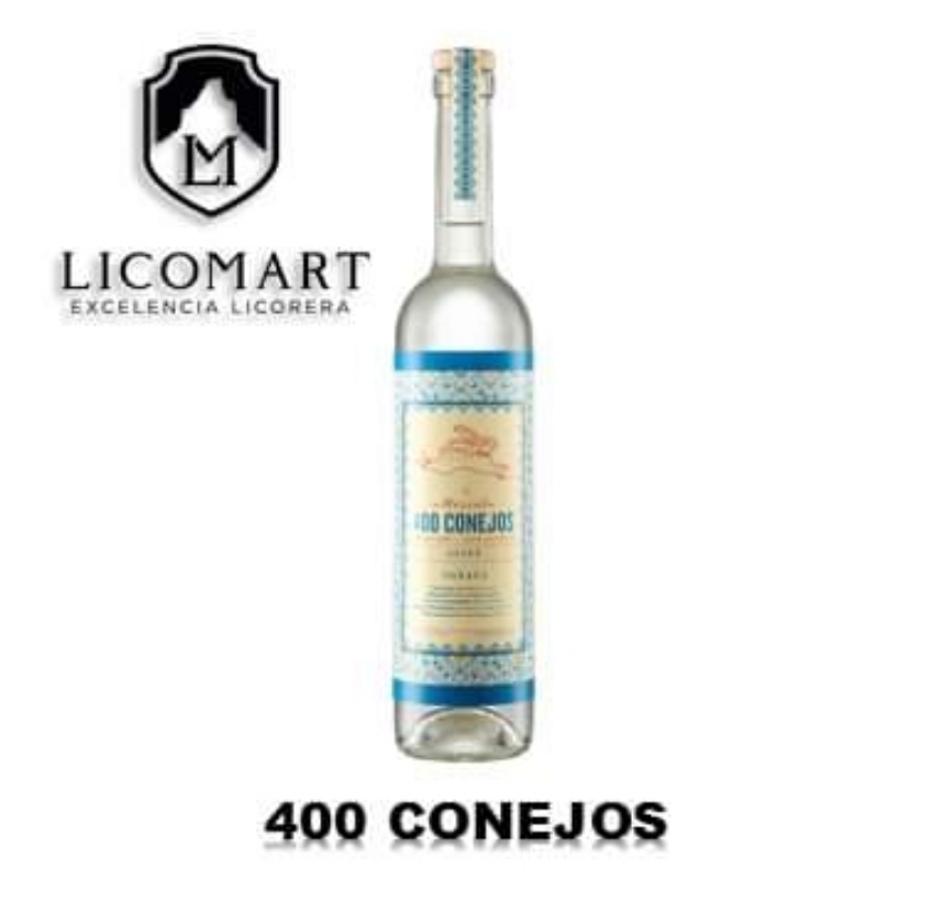 MEZCAL 400 CONEJOS JOVEN 750 ML