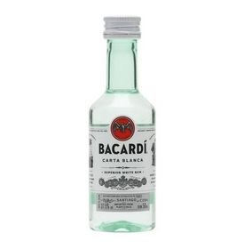 BACARDI CARTA BLANCA 50 ML