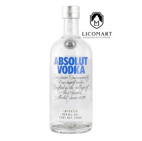 VODKA ABSOLUT AZUL 750 ML