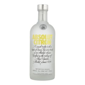 VODKA ABSOLUT CITRON 750 ML