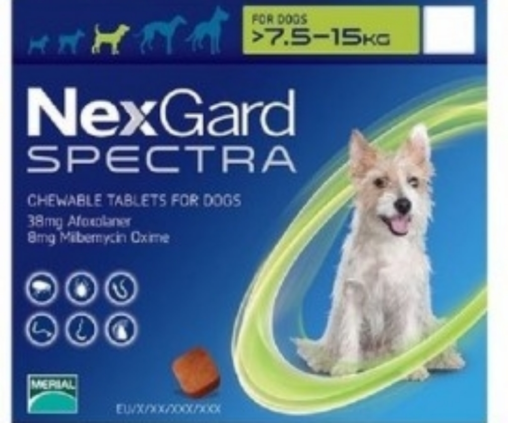 1T M Nexgard Spectra 7.6 a 15kg