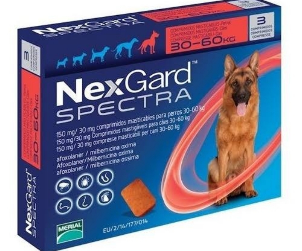 1T XL Nexgard Spectra 30.1 a 60kg 