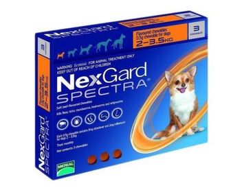 1T XS Nexgard Spectra 2 a 3.5kg 