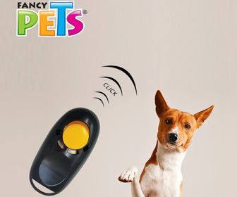 Clicker para entrenamiento fancy pets