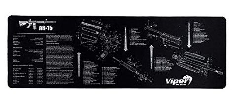 AR 15 Gun cleaning mat