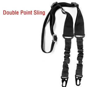 Double point sling Black