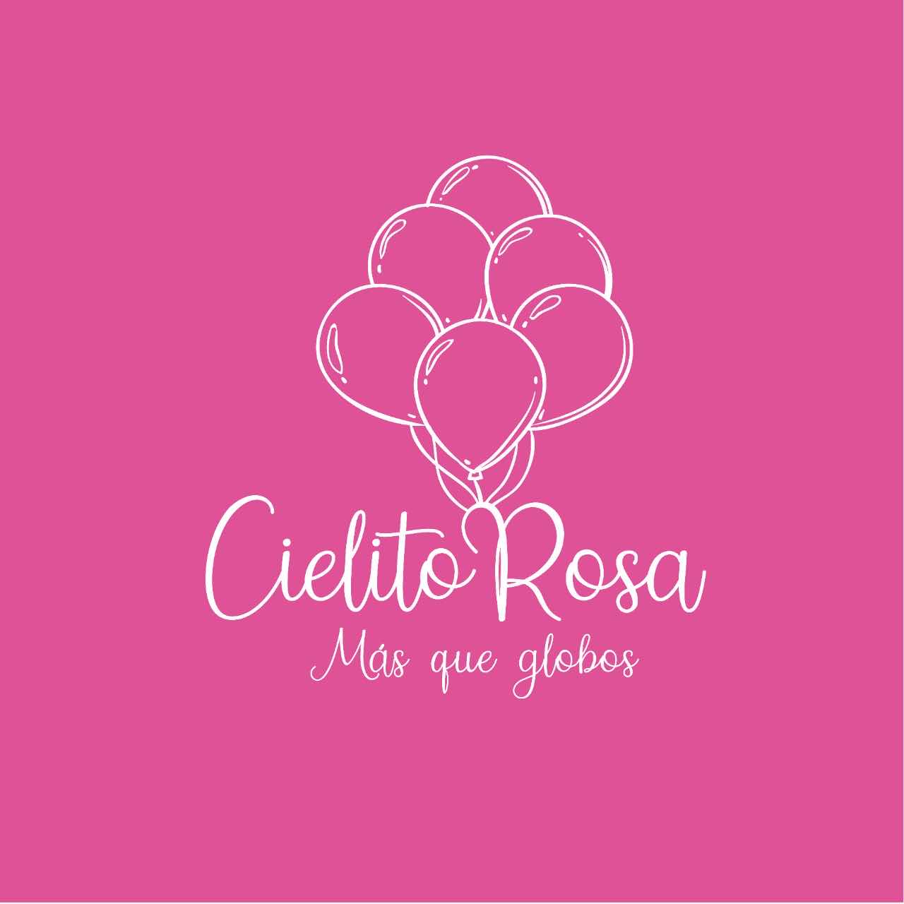 Cielito rosa + que globos