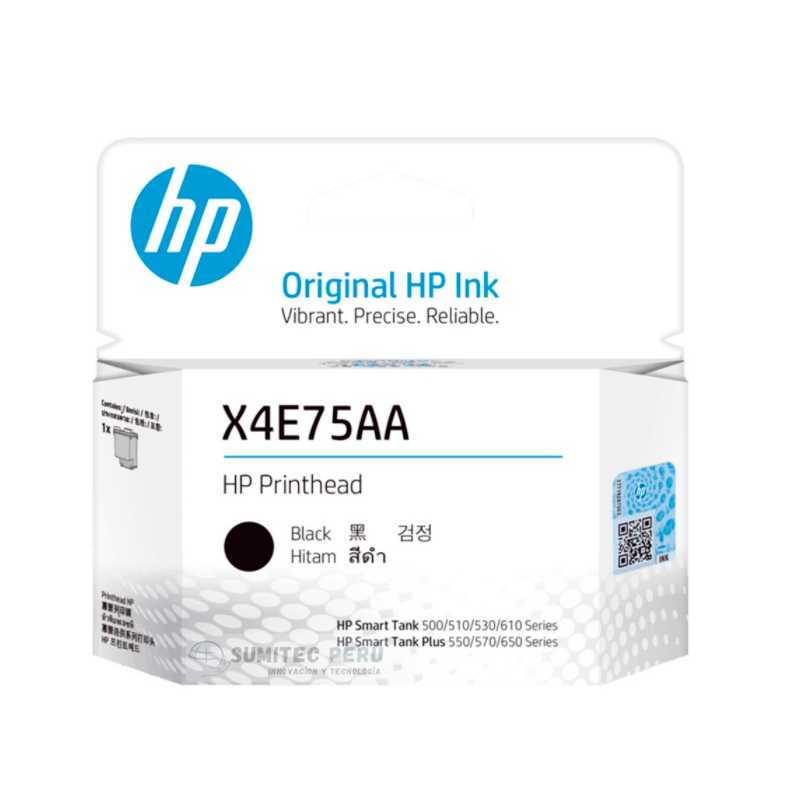 CABEZAL HP X4E75AA NEGRO SMART TANK 530 615 500