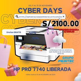 IMPRESORA MULTIFUNCIONAL OFFICEJET PRO 7740