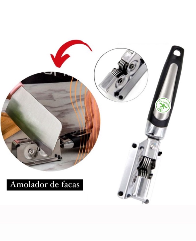 AMOLADOR DE FACAS DE AÇO - MARCA: BARCELONA REF: BAR-14300-15