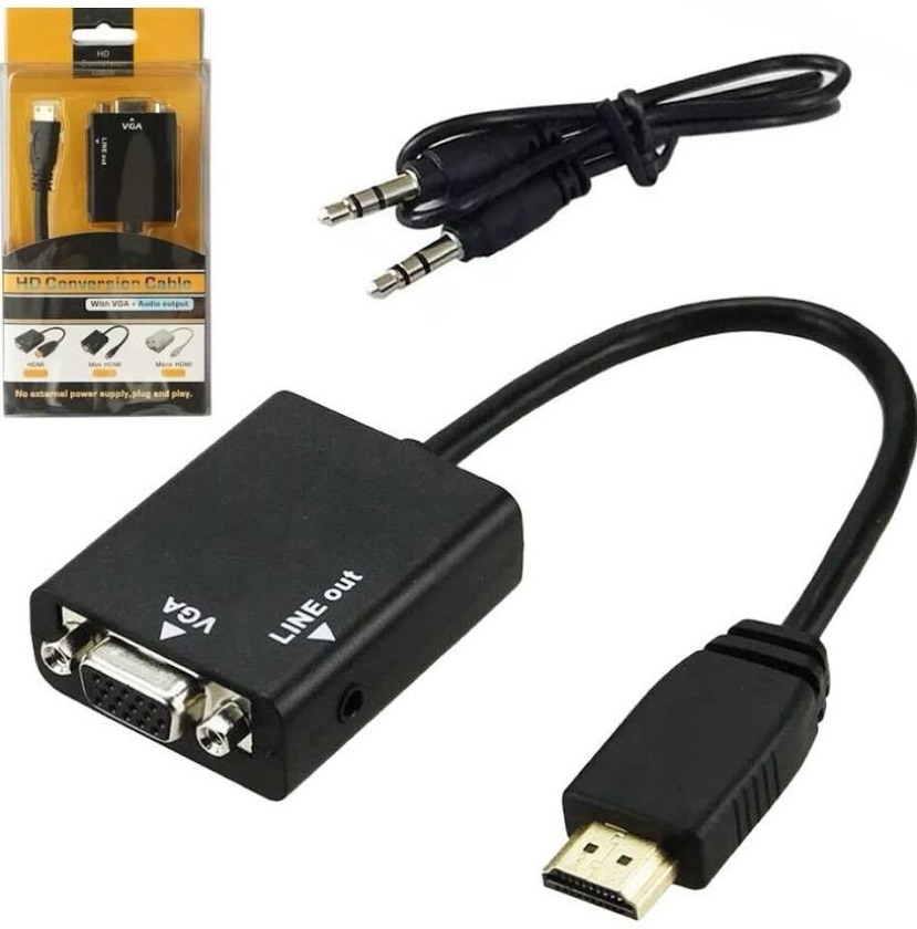 CABO CONVERSOR HDMI X VGA