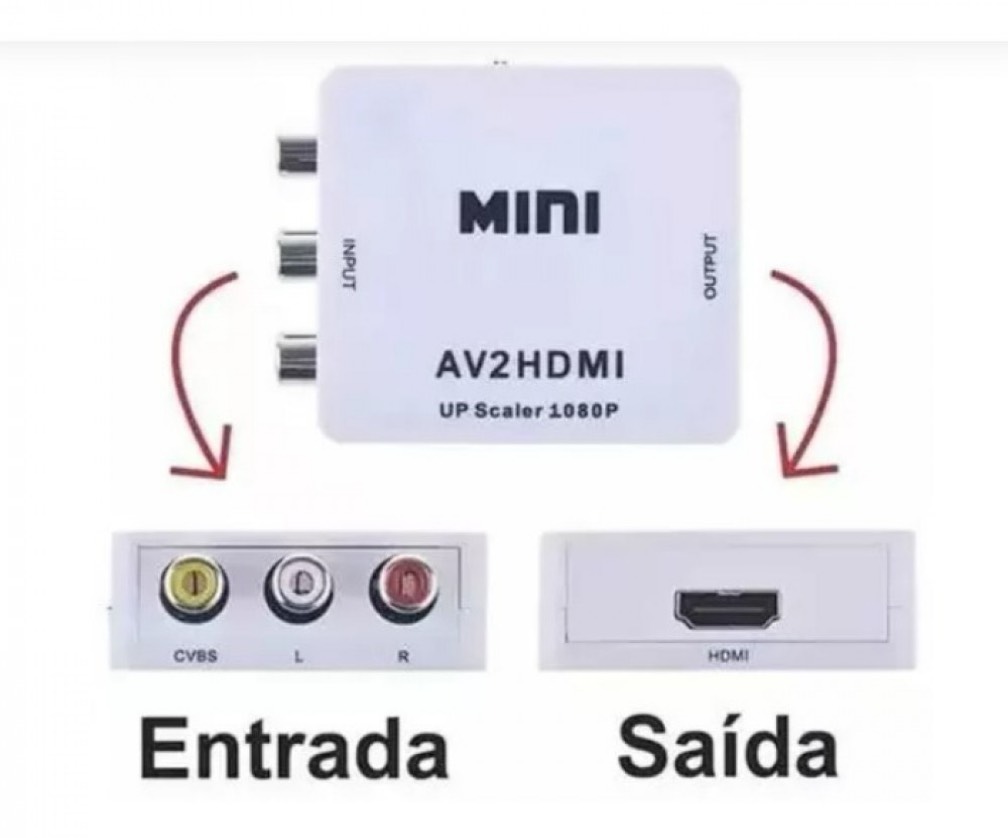 AV X HDMI MINI CONVERSOR HD VIDEO