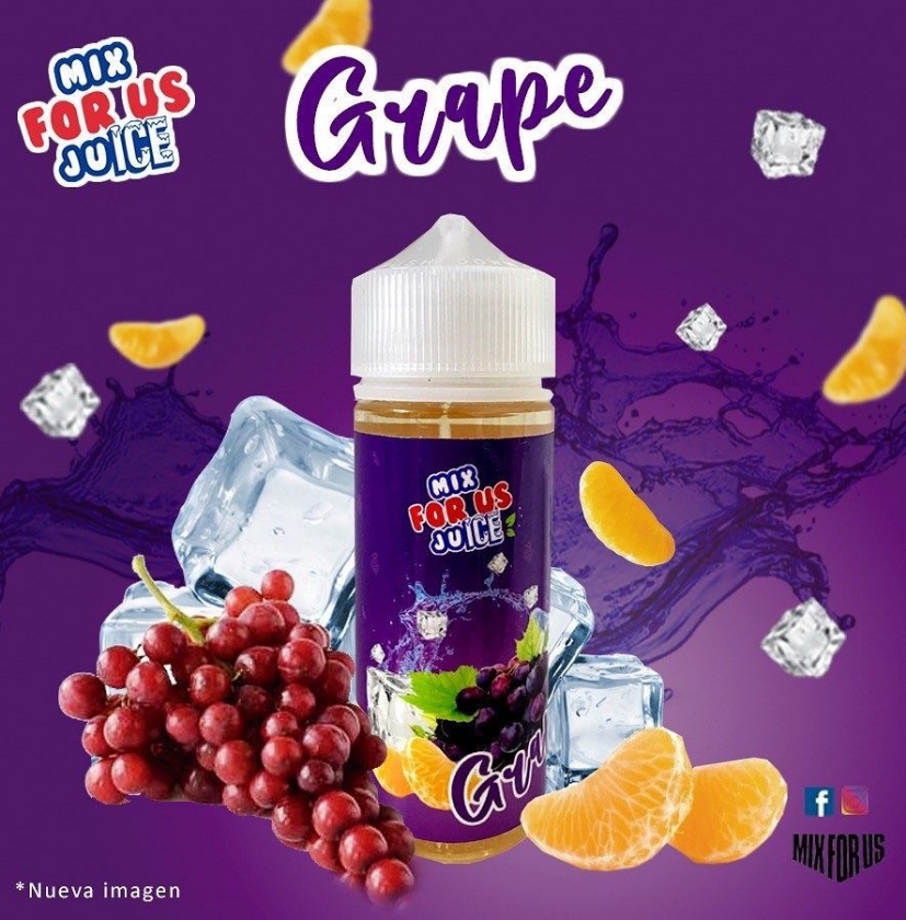 Grappe  ice - Mix for Us|  30 ml  ( 0%)    