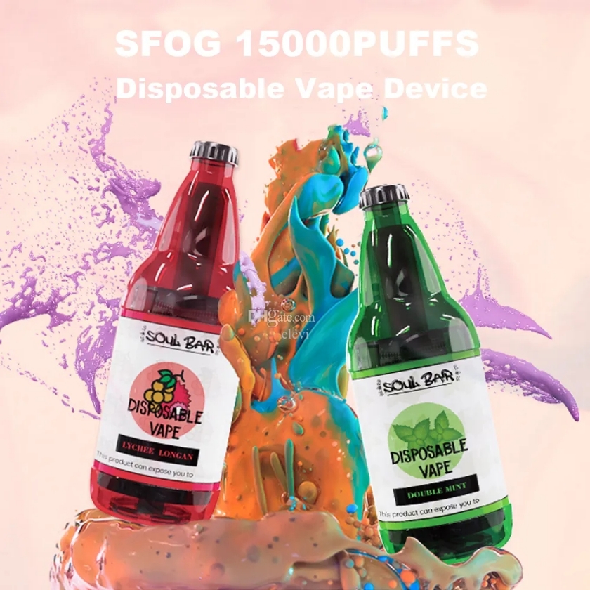 Original Yakult | SFOG Soul Bar Desechable Vape Kit 15000 Puffs