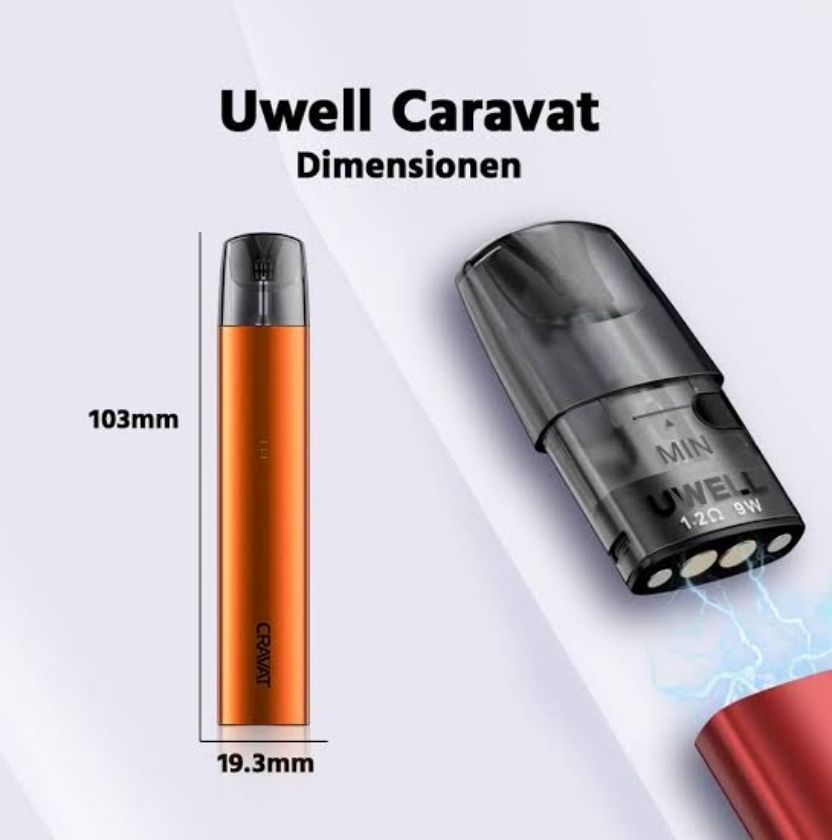 Uwell Cravat Sistema Pod Kit