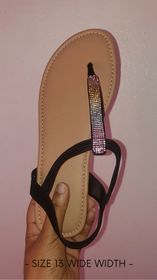 Bedazzled Sandals (13WW)