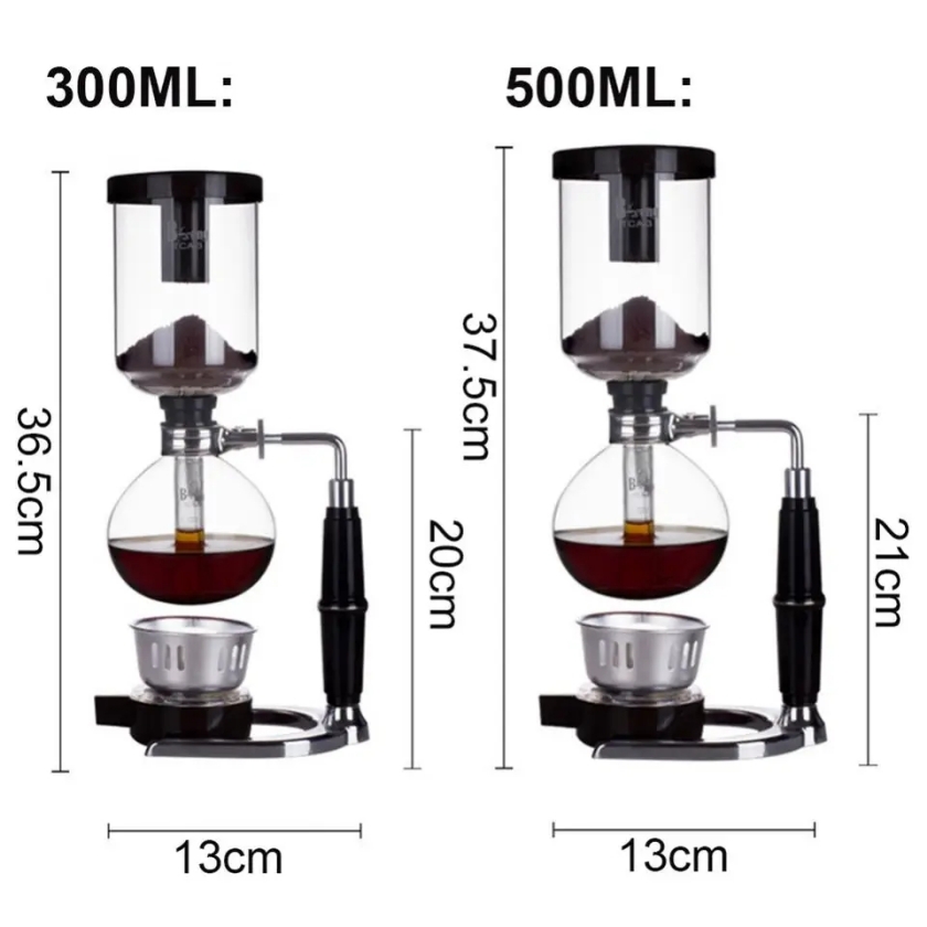 Cafetera sifon japonés 350ml