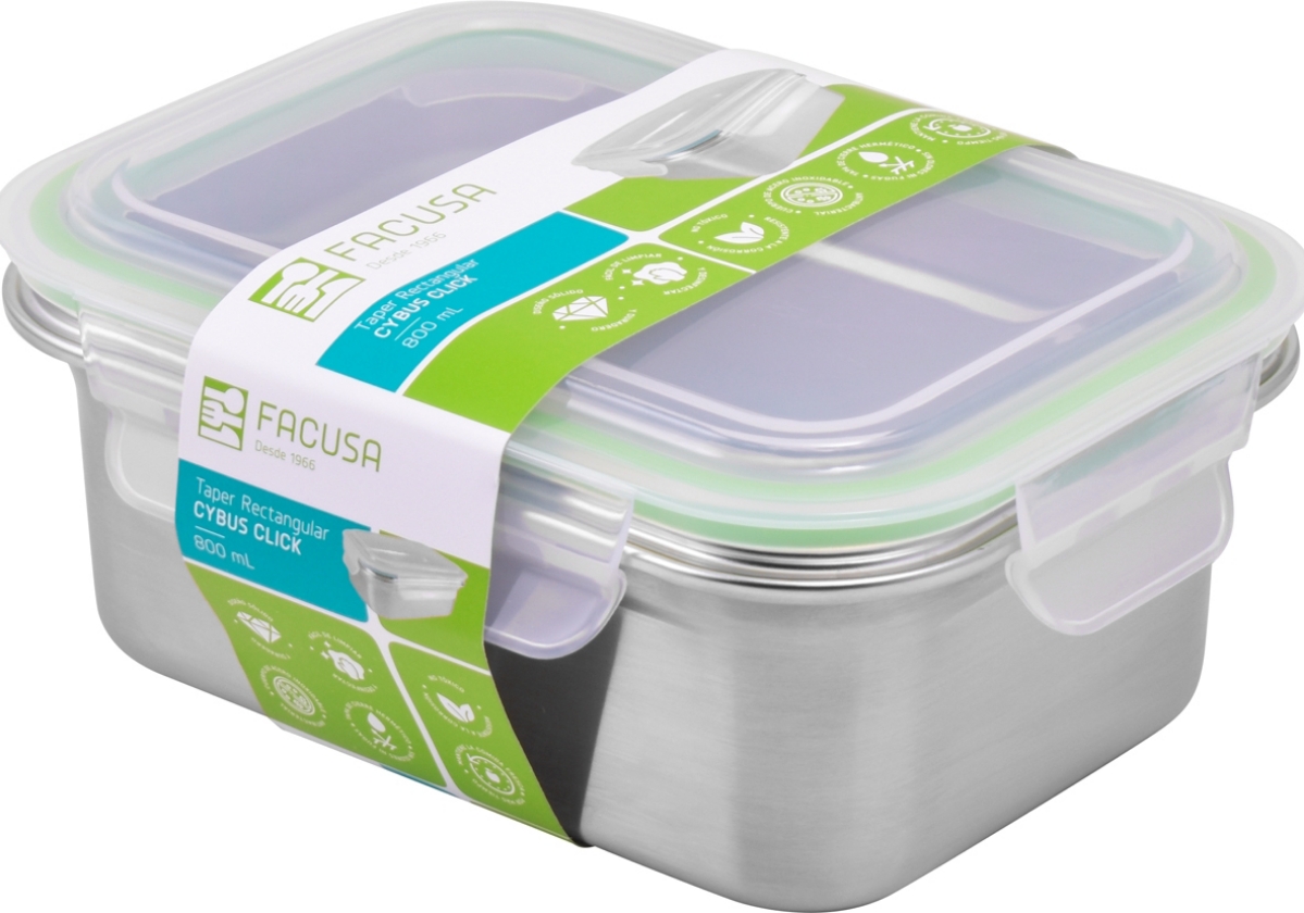 Taper comida alimentos Cybus Facusa 800ml