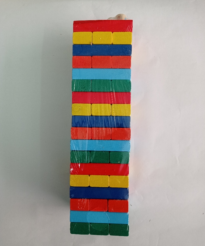 Jenga 54pzs multicolor