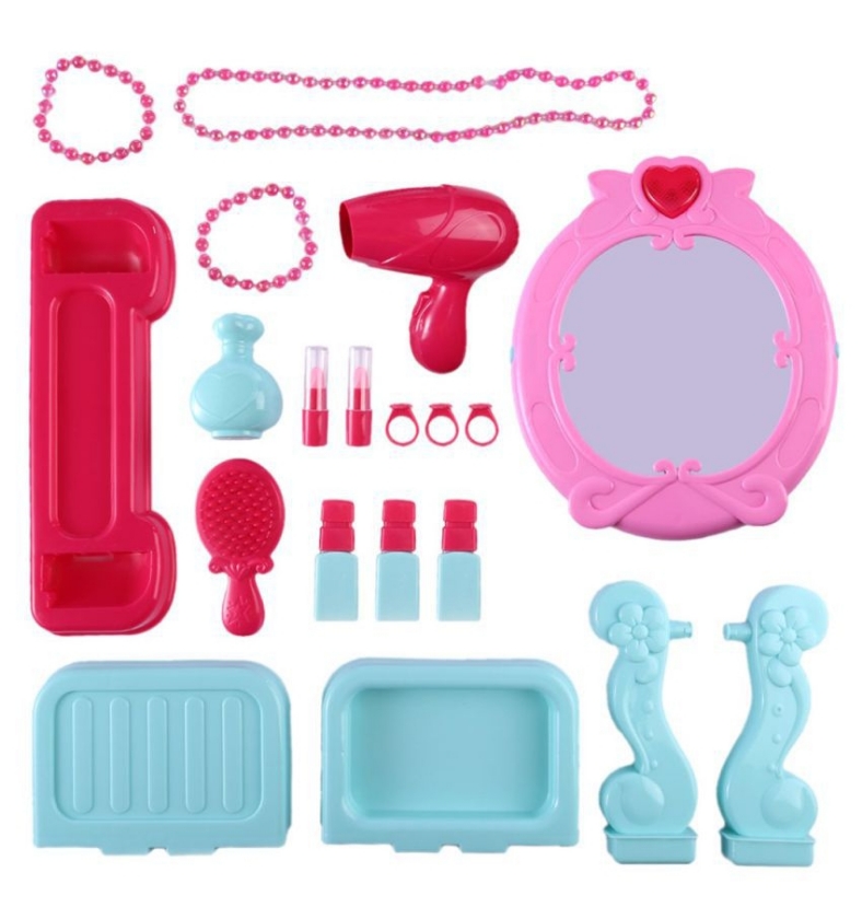 Set de belleza 3 en 1 tocador para niñas