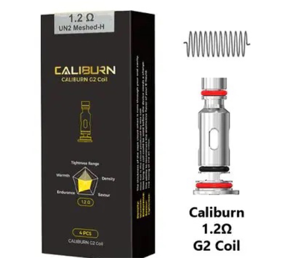 Resistencia Caliburn G, G2, Koko (0.8, 1.2 ohms)