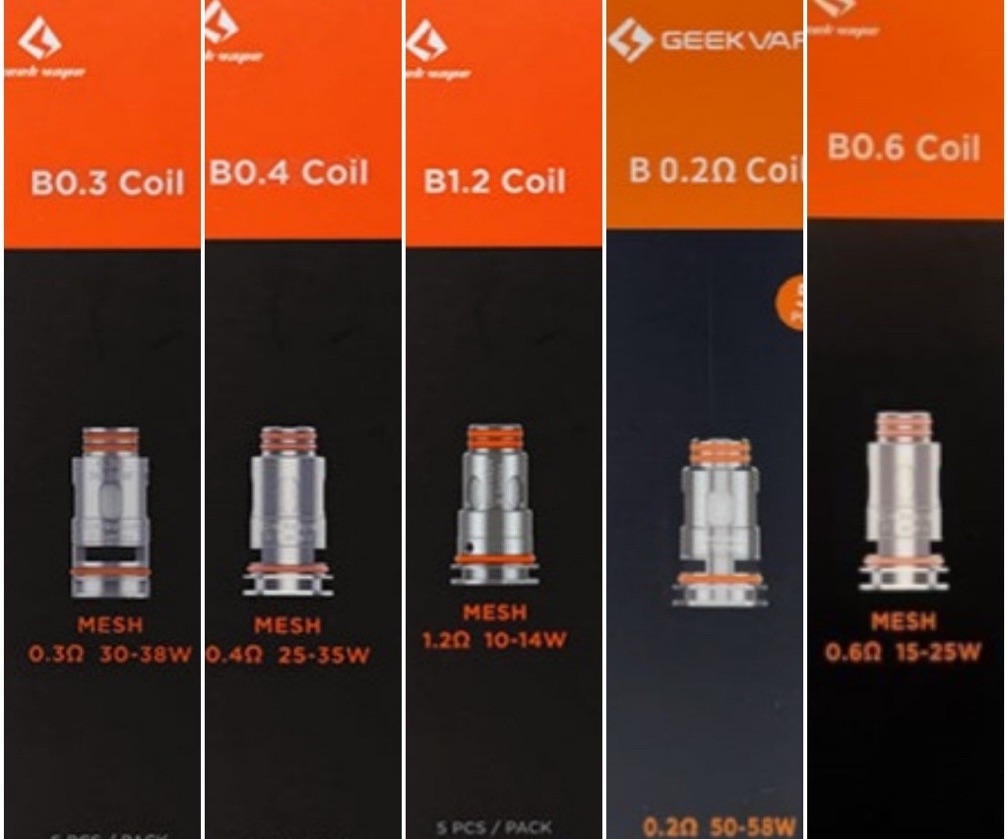 Resistencia B Serie ( 0.2, 0.3, 0.4, 1.2 ohms)Geekvape