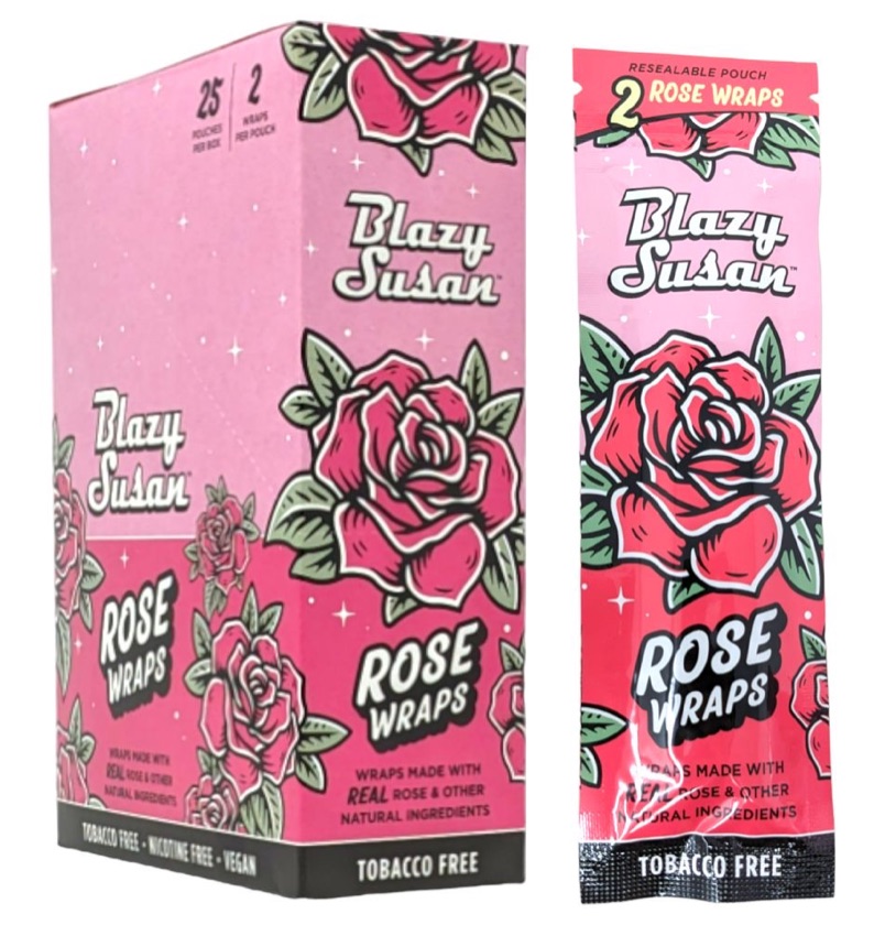 Blazy Susan wrap rose/tea